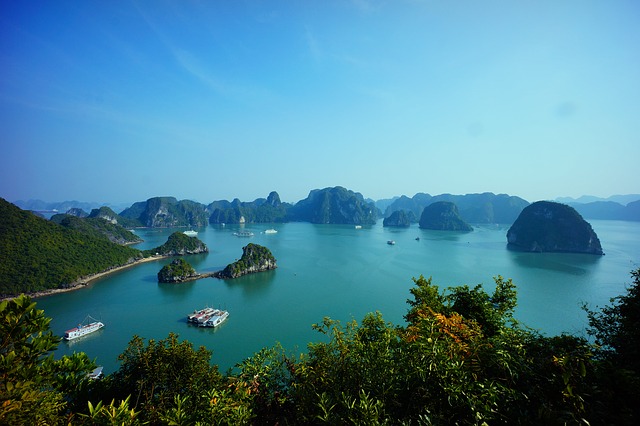 Baie d'halong au Vietnam