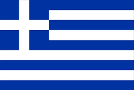 Le drapeau de la Grèce